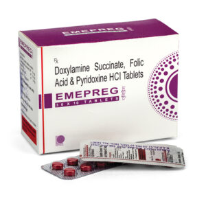 doxylamine succinate, folic acid & pyridoxine hcl tablets