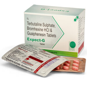 terbutaline sulphate, bromhexine HCL & guaiphenesin tablets
