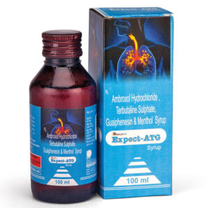 ambroxol hydrochloride, terbulaline sulphate, guaiphenesin & menthol syrup