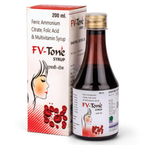 ferric ammonium citarate, folic acid & multivitamin syrup