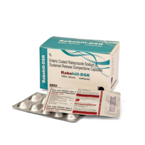 enteric coated rebeprazole sodium & sustained release domperidone capsules
