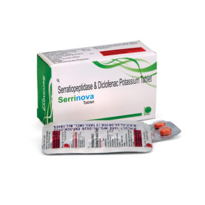 Serratiopeptidase & diclofenac potassium tablet