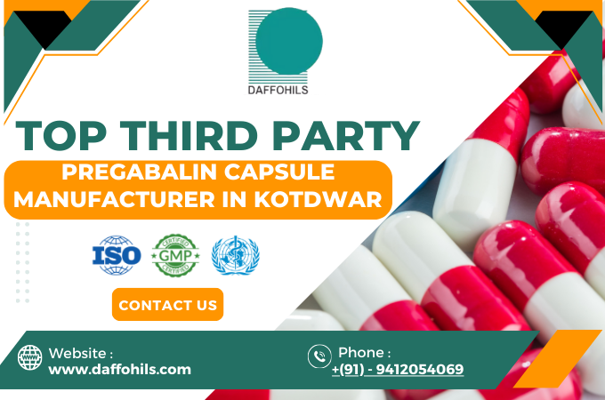 The Major Name Among The Top Third Party Pregabalin Capsules Manufacturer in Kotdwar. | Daffohils Laboratories Pvt Ltd