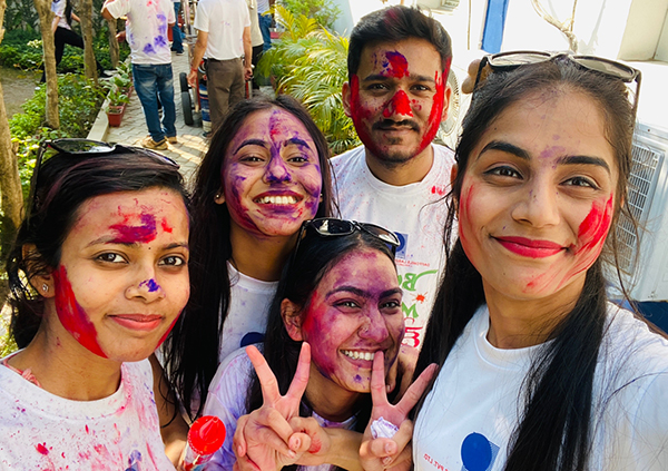 Holi celebrations