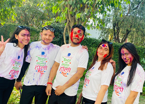 Holi celebrations