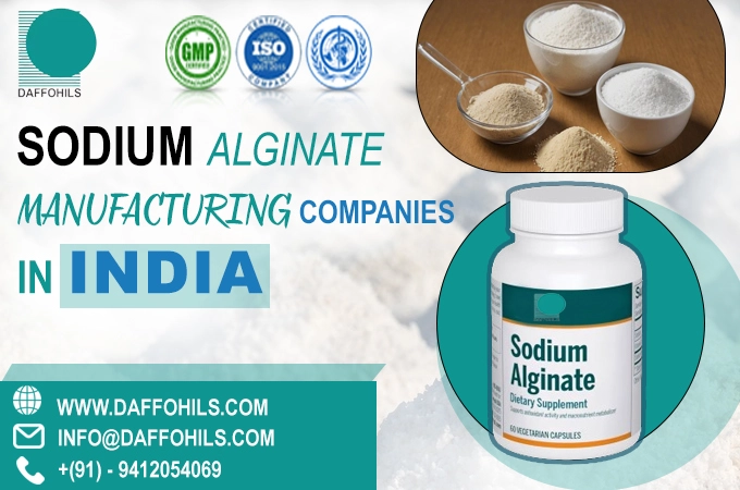Sodium Alginate Manufacturers in India | Daffohils Laboratories Pvt Ltd