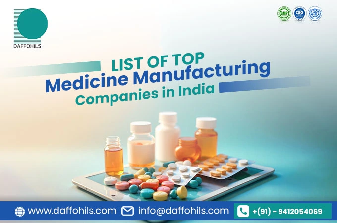 List of Top Medicine Manufacturing Companies in India | Daffohils Laboratories Pvt Ltd