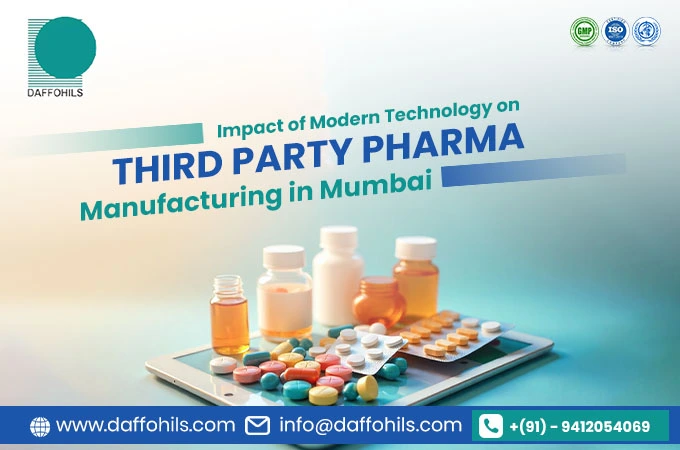 Impact of Modern Technology on Third Party Pharma Manufacturing in Mumbai | Daffohils Laboratories Pvt Ltd